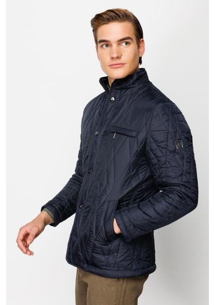 Erkek Lacivert Mont