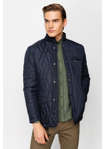 Erkek Lacivert Mont indirimleri