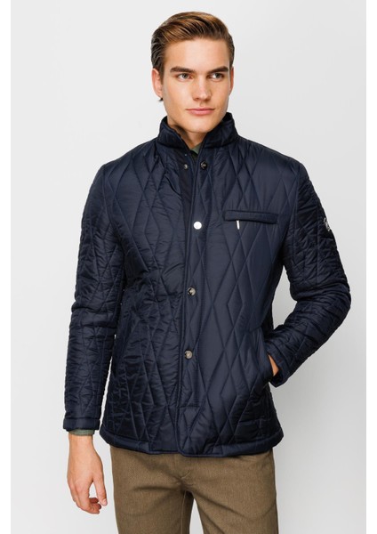 Erkek Lacivert Mont