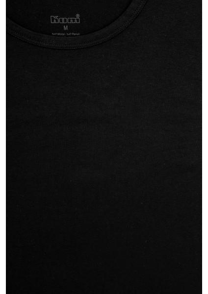 Nick Erkek Bisiklet Yaka Sıfır Kollu Pamuklu 2'li Atlet Set fırsatları