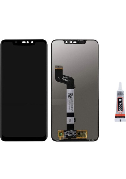 Xiaomi Redmi Note 6 Pro Ekran LCD Dokunmatik B7000 15ML Yapıştırıcı ile Beraber Yc
