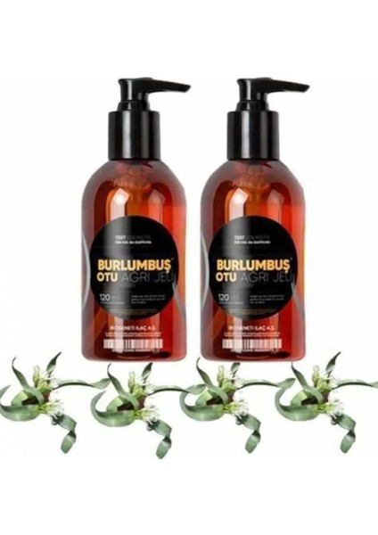 Süper Burlumbuş Otu Vücut Masaj Jeli 120 ml 2'li Set fiyatları