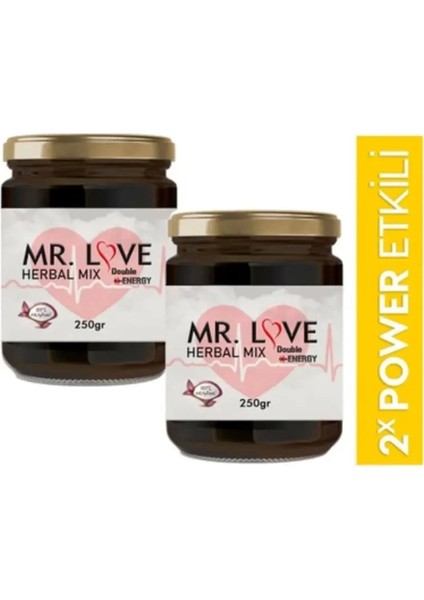 Mr. Love Erkeklere Özel Doğal Macun 250GR x 2 Adet