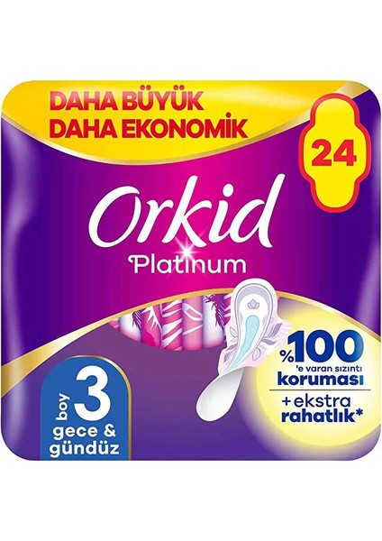 Bfs Orkid Ultra Platinum Gece Ped 24'lü
