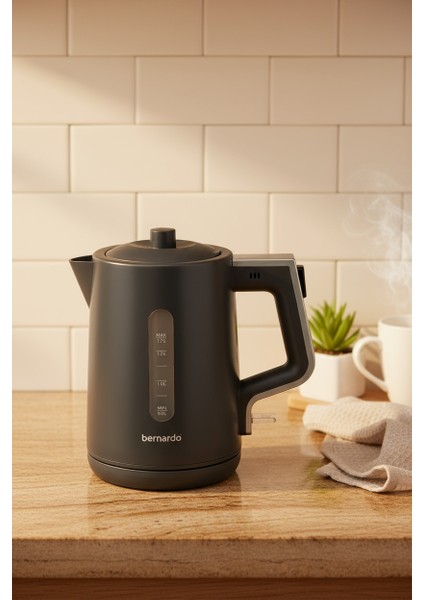 Venedik Cam Demlikli Çay Makinesi Gri modelleri