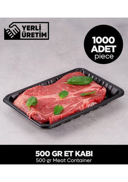 500 gr Et Kabı 1.000 Adet