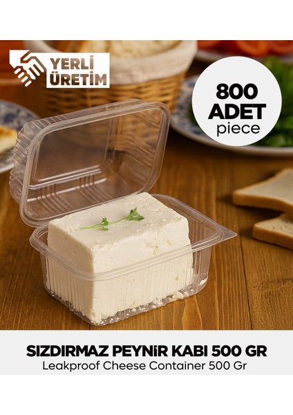 Peynir Kabı 500 gr – 800 Adet