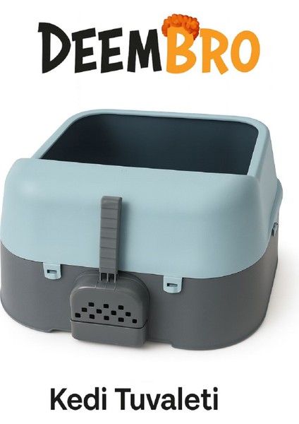 Açık Kedi Tuvaleti Kum Küreği Hediye Özel Seri Özel Renk 1.kalite Kedi Tuvaleti