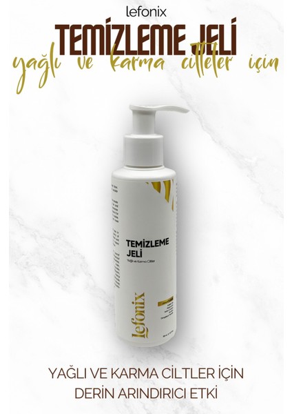 Yağlı ve Karma Ciltler Için Temizleme Jeli 150 ml
