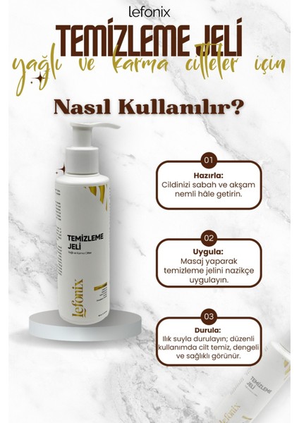 Yağlı ve Karma Ciltler Için Temizleme Jeli 150 ml modelleri