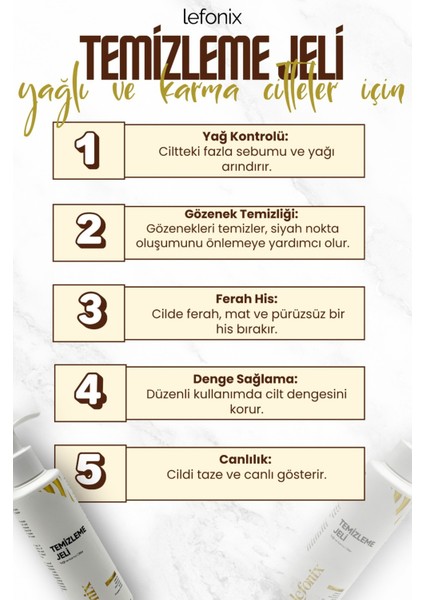 Yağlı ve Karma Ciltler Için Temizleme Jeli 150 ml fırsatları