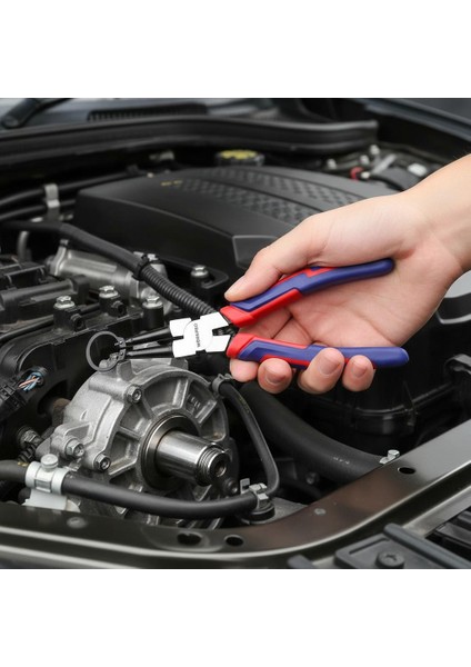 WP231153 180MM Cr-V Eğri Uçlu Yaylı Profesyonel Dış Segman Pensesi fırsatları