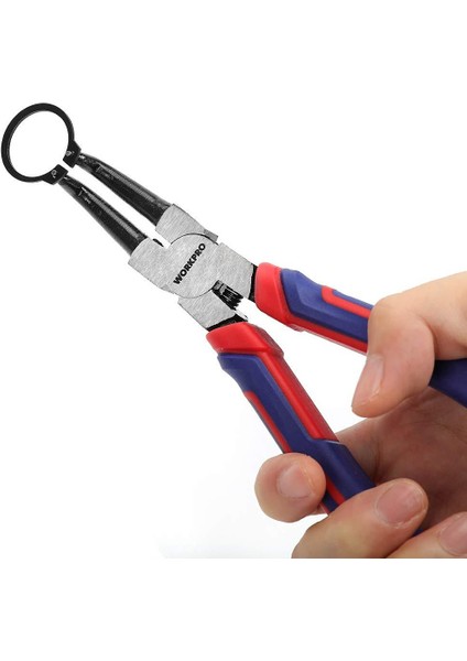 WP231153 180MM Cr-V Eğri Uçlu Yaylı Profesyonel Dış Segman Pensesi indirimleri