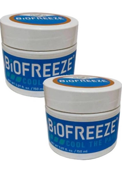Süper Biofreeze Rahatlatıcı Bakım ve Masaj Kremi 150 Mlx2+Çörek Otu Yağı ile modelleri