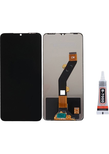 Infinix Hot 30i Ekran LCD Dokunmatik B7000 15ML Yapıştırıcı ile Beraber Yc