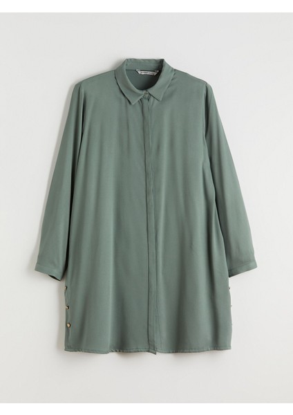 Yeni Sezon Regular Fit Kadın Gömlek Tunik