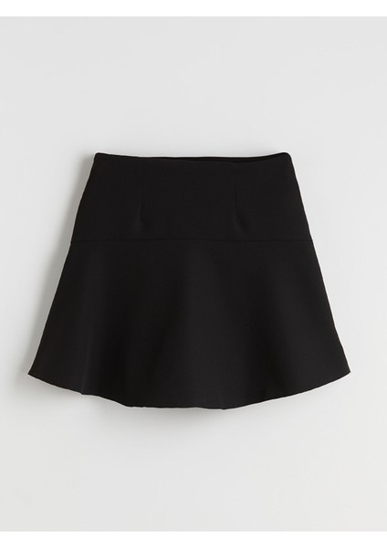 Yeni Sezon Beli Lastikli Mini Kloş Şortlu Etek fiyatları