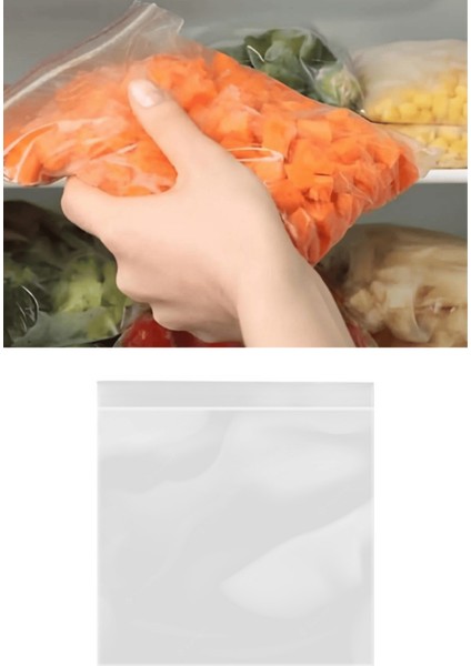 Kilitli Şeffaf Saklama Torbası Buzdolabı Gıda Çerez Bakliyat Kına Hediyelik Poşet 29,5X23 cm 50 Adet fiyatları