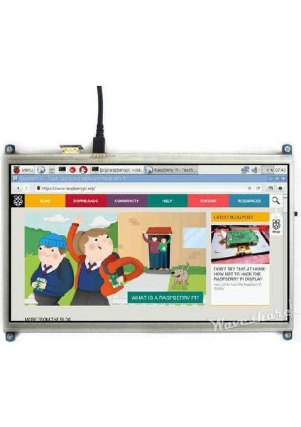 10.1 Inch HDMI Rezistif Dokunmatik LCD Ekran - 1024×600 modelleri