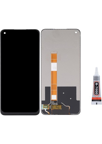 Oppo A72 Uyumlu Ekran LCD Dokunmatik B7000 15ML Yapıştırıcı ile Beraber Yc