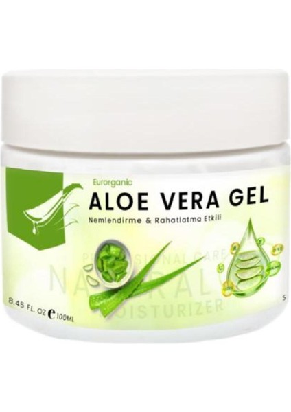 Süper Eurorganic Aloe Vera Jel Cildiniz Için Ferahlama ve Nem Dokunuş 100 ml x 1 Adet
