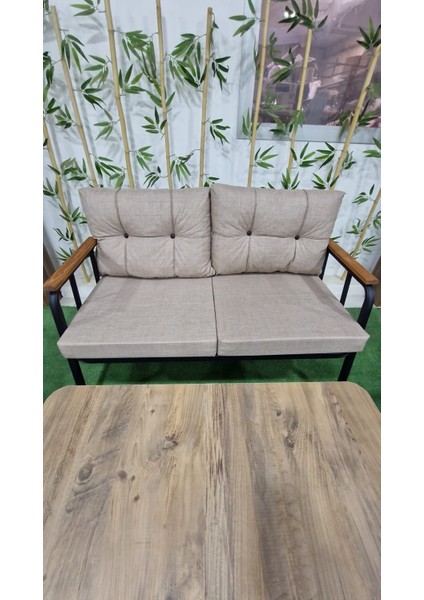 Erciyes Model 2+1+1+Çapraz Masa Takımı / Bahçe, Balkon Mobilyası /balkon Seti modelleri