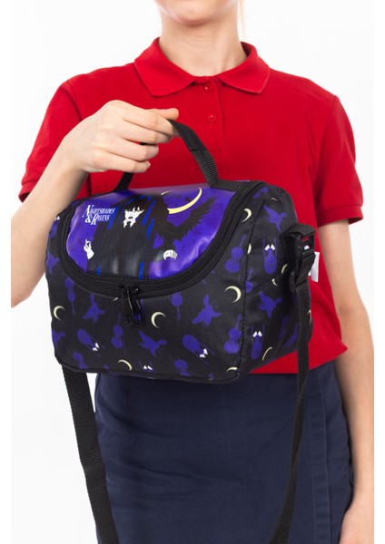 Lisanslı Kız Çocuk Beslenme Çantası - Nightshades Temalı