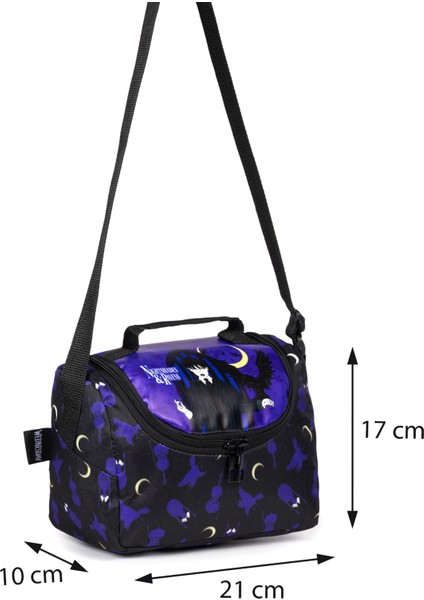 Lisanslı Kız Çocuk Beslenme Çantası - Nightshades Temalı