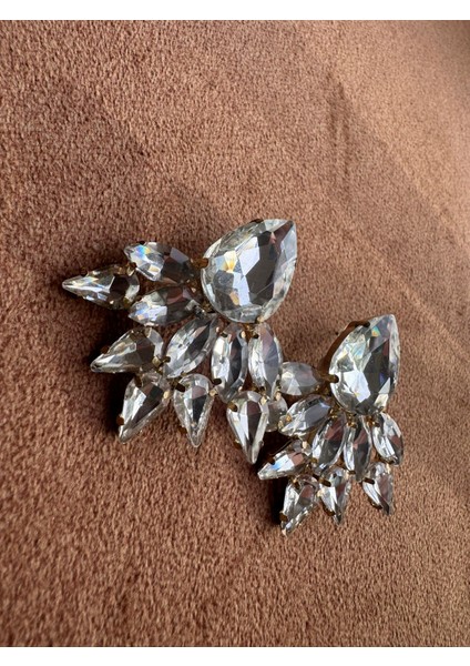 Elmas Taşlı Küpe modelleri