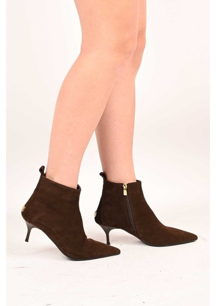 Bağcıksız Fermuarlı Neolit Taban Hakiki Deri Ince Topuklu Bot 337-2308 Kadın Bot fiyatları