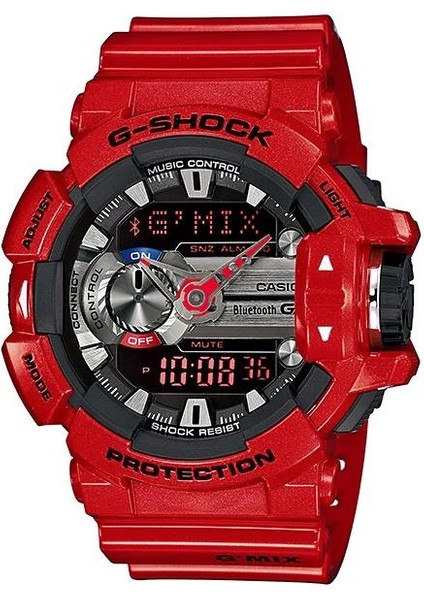 G-Shock GBA-400 Kırmızı Parlak Orijinal Silikon Saat Kordonu fiyatları