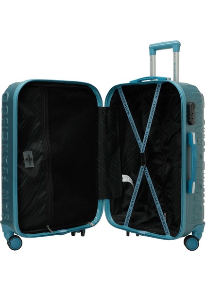 Lugano -B Abs 5pr Mavi Unisex Büyük Boy Valiz modelleri