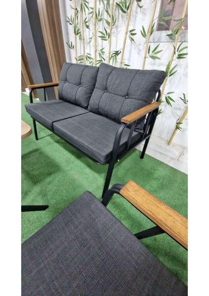 Erciyes Model 2+1+1+Çapraz Masa Takımı / Bahçe, Balkon Mobilyası /balkon Seti modelleri