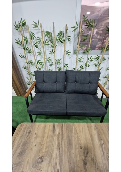 Erciyes Model 2+1+1+Çapraz Masa Takımı / Bahçe, Balkon Mobilyası /balkon Seti fırsatları