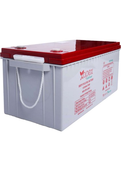 12V 200AH Deep Cycle Jel Akü fiyatları