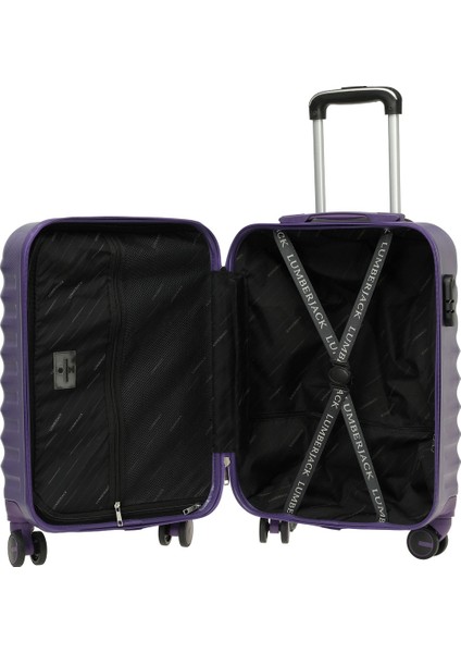 Newyork -K Abs 5pr Mor Unisex Küçük Boy Valiz modelleri