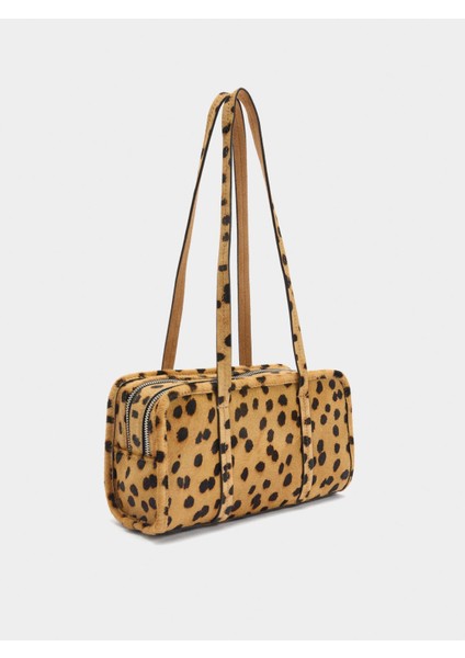 Hayvan Desenli Deri Bowling Çantası fırsatları