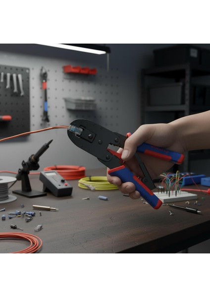 WP292001 RJ45/RJ11/RJ12/RJ22 Profesyonel Konnektör Sıkma Pensesi fırsatları