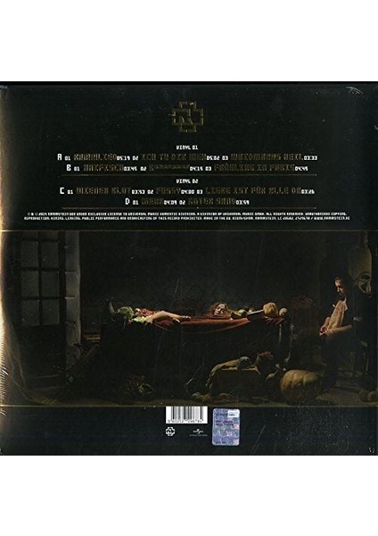 Rammstein Liebe Ist Für Alle Da (Remastered) Double Lp Plak fiyatları