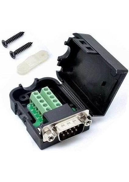 De-9 (Db-9) Tipi Erkek Konnektör