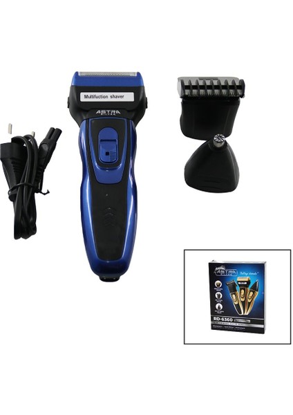 3ın1 Kişisel Bakım Seti Saç Sakal Kesme - Sıfır Sakal - Kulak - Burun Traş Makinesi RD-6360 (5361)