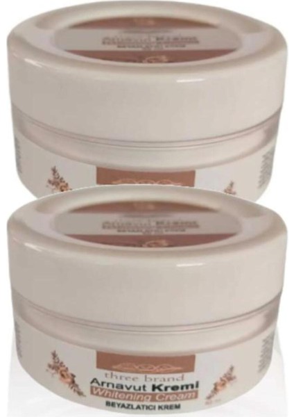 Süper Arnavut Aklık Ciltte Renk Acıcı Beyazlatıcı Kremi 50 ml 2 Adet