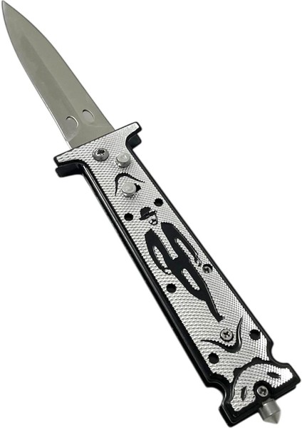 Charlie Chaplin Tam Otomatik Kemer Klipsli Kamp Bıçağı