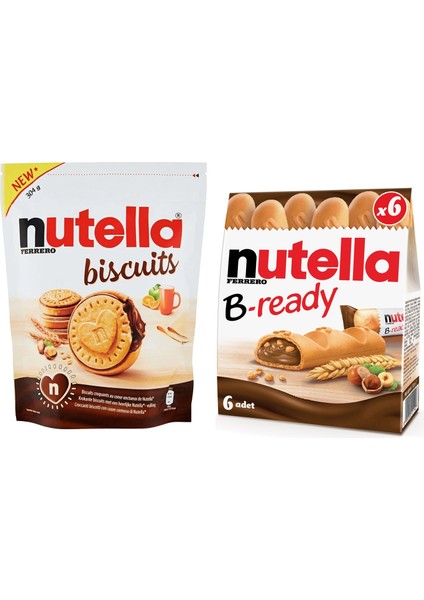 Biscuits 304 gr ve Bready 132 gr 2 Li Paket