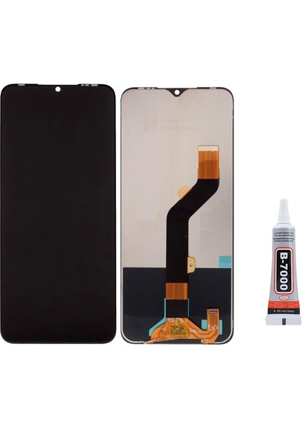Infinix Hot 9 Play Ekran LCD Dokunmatik B7000 15ML Yapıştırıcı ile Beraber Yc