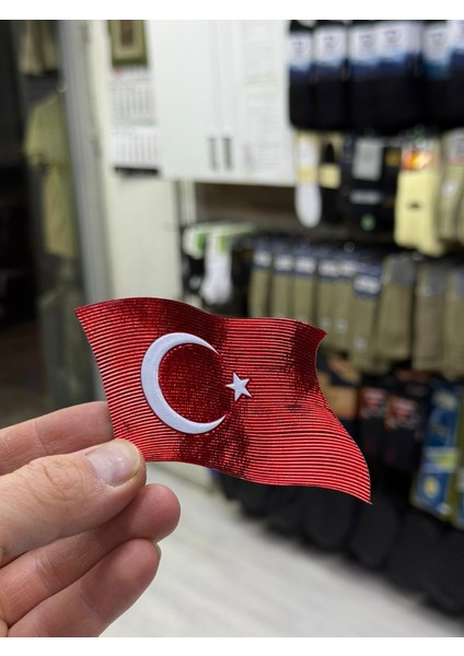 3D Türk Bayrağı Plastik Arma Patch (Peç) Arkası Cırtlı Çanta Arma Mont Arma Patch modelleri