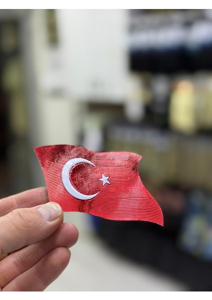 3D Türk Bayrağı Plastik Arma Patch (Peç) Arkası Cırtlı Çanta Arma Mont Arma Patch fırsatları