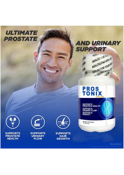 Prostonix+Plus Yaşam Enerjinizin Yeni Ritmi Erkeklere Özel Destekleyici 30'lu x 1 Adet fiyatları