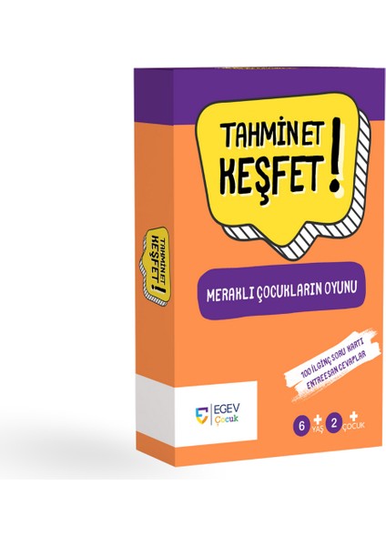 Tahmin Et Keşfet! Kutu Oyunu