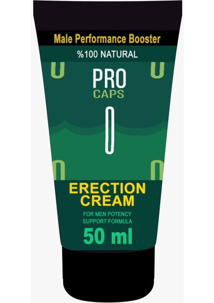 Pro Caps 0 Erkeklere Gecikmeye Etkil Kremi 50 ml